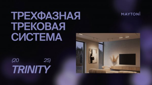 Трехфазная трековая система TRINITY