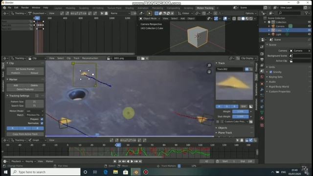 Руководство по отслеживанию движения Blender для Vfx смотреть онлайн