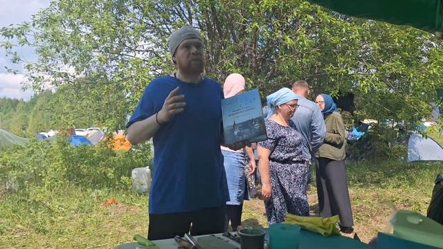 Великорецкий крестный ход 2024. Рассказ Шустова С.Л. о Старопечерской церкви Преображения Господня