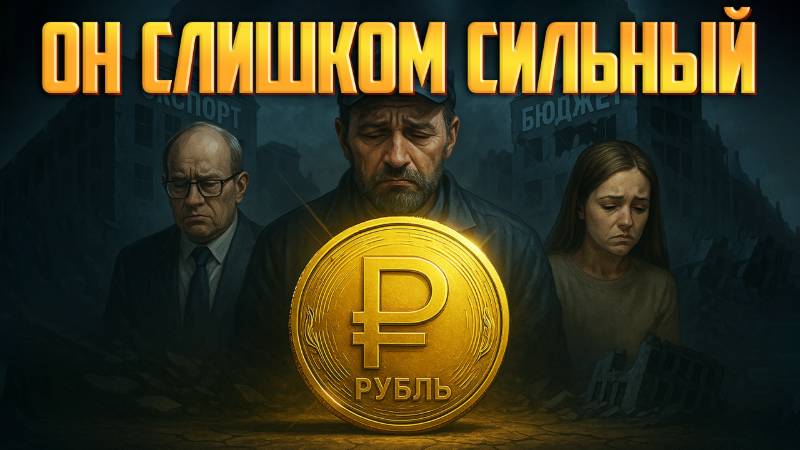 Рубль стал самой сильной валютой 2025 года! Почему это плохо?