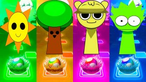 Спрунки - Мультики про Спрунке | МУЛЬТФИЛЬМЫ SPRUNKI в Tiles Hop