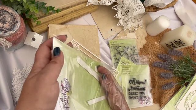 Обзор дизайнерской посылки от Аги Арт смотреть онлайн