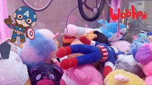 Как вытащить игрушки из автомата Хватайка?