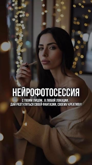 Нейрофотосессия | ИИ фото | фотосессия будущего - сегод смотреть онлайн