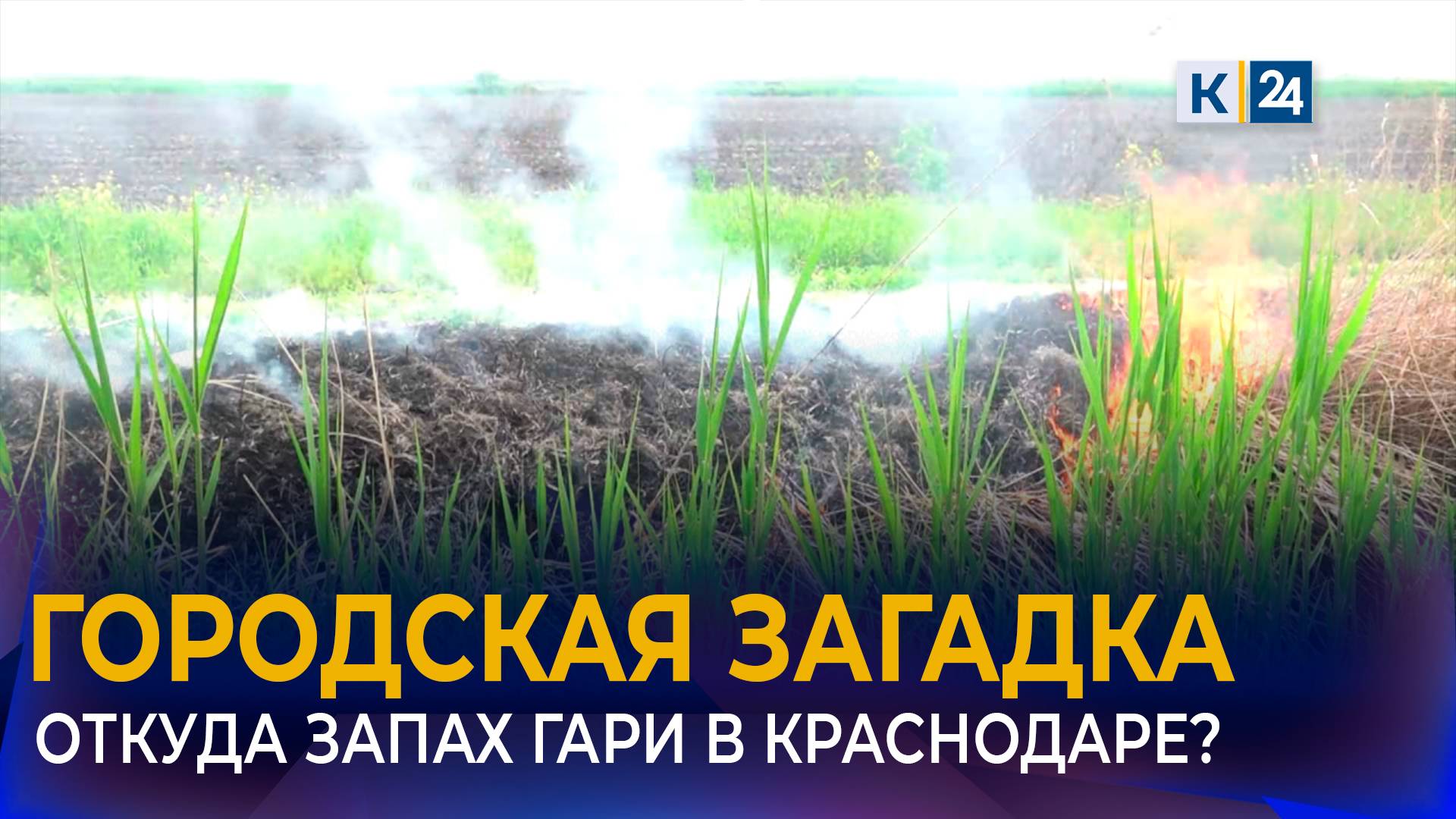 Жители Краснодара вечером 5 мая пожаловались на сильный запах гари смотреть онлайн