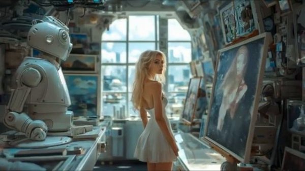 Eterna. AI Story. Dreams of the Future. Beautiful AI ART, Photography and inspiring Music