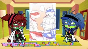 || Реакция Лео и Рафа на их шип || 💙~TMNT Gacha life~♥️ ||
