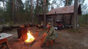 Я ОБАЛДЕЛ КОГДА УВИДЕЛ ЭТУ ИЗБУ В ТАЙГЕ / РЫБАЛКА НА РЕКЕ / РЫБАЛКА С ДРУЗЬЯМИ / РЫБАЛКА НА СЕВЕРЕ.