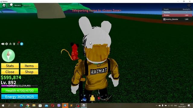 Получаем расу V2 в Blox Fruits