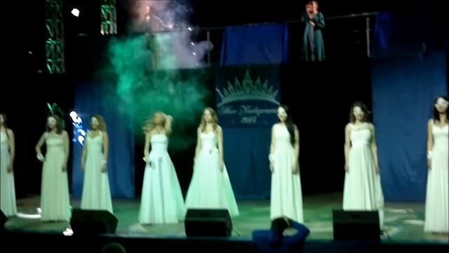 Дефиле в свадебном платье. #Мисс университет 2015 смотреть онлайн
