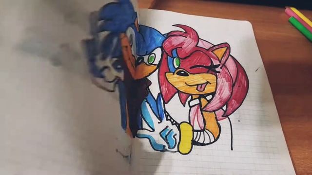 ❤︎✯Мои рисунки май, литл пони, и Соник Бум✯❤︎ смотреть онлайн