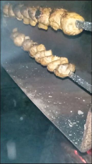 Люля кебаб и грибы на костре #music #рекомендации #музыка смотреть онлайн