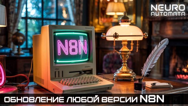 Обновление любой версии N8N.  Portainer, Node JS, Docker Compose yml, Desktop