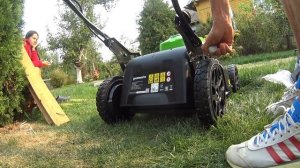 Газонокосилка GREENWORKS GD40LM46SP Время аккумуляторной техни