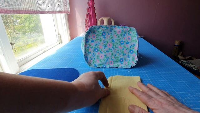 Этапы пошива сундучка #patchwork #handmade