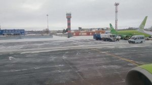 Airbus A-321 S7. Посадка в Новосибирске в аэропорту Толмачёв?