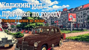 Калининград: Прогулка по городу / Говорим о ценах на жилье.