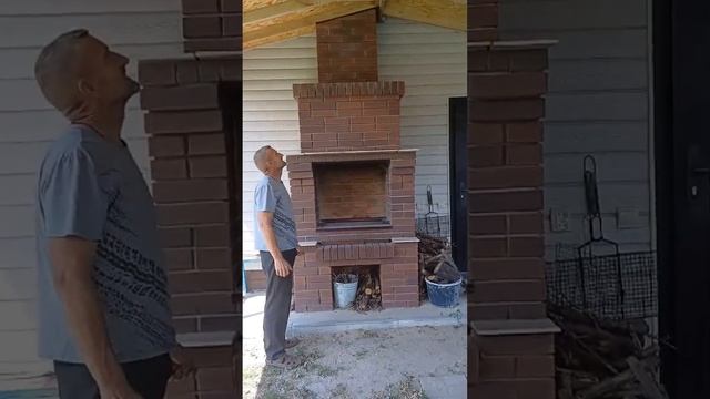 Уличный мангал с функцией камина смотреть онлайн