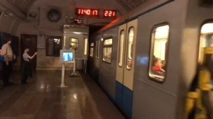 Парад поездов метро на кольцевой линии 15.05.22