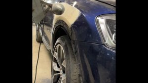 Ремонт крыла, рихтовка, шпаклёвка, жидкая шпаклёвка. #а