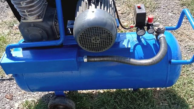 Компрессор САМОДЕЛЬНЫЙ НА БАЗЕ СО7Б смотреть онлайн