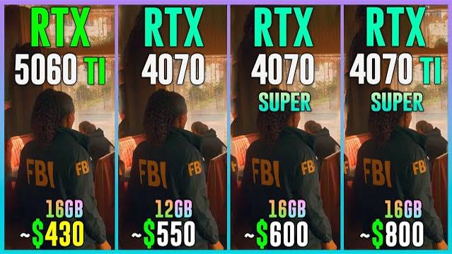 RTX 5060 TI 16GB vs RTX 4070 vs RTX 4070 SUPER vs RTX 4070 TI SUPER - Test in 20 Games смотреть онлайн