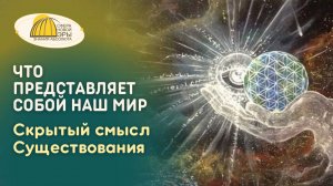 Вебинар. Что представляет собой Наш Мир. Скрытый смысл Существования