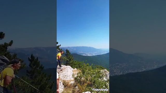 Поход на Ай Петри, подьем по кореизской тропе спуск по Таракташкой тропе смотреть онлайн