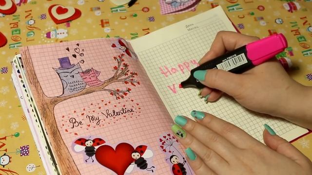 Идеи для личного дневника ♡ День святого Валентина / Valentine's Day смотреть онлайн