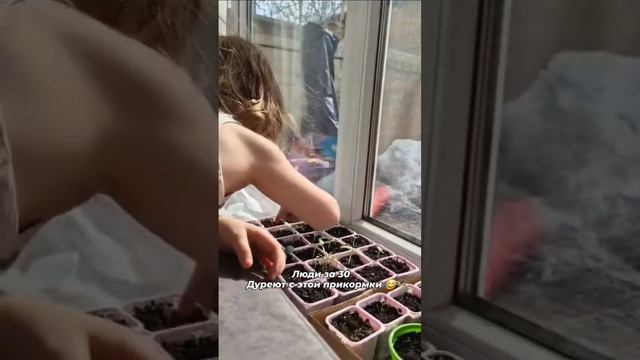 а вы хотите огород ? #трехлетка #огород #дети смотреть онлайн