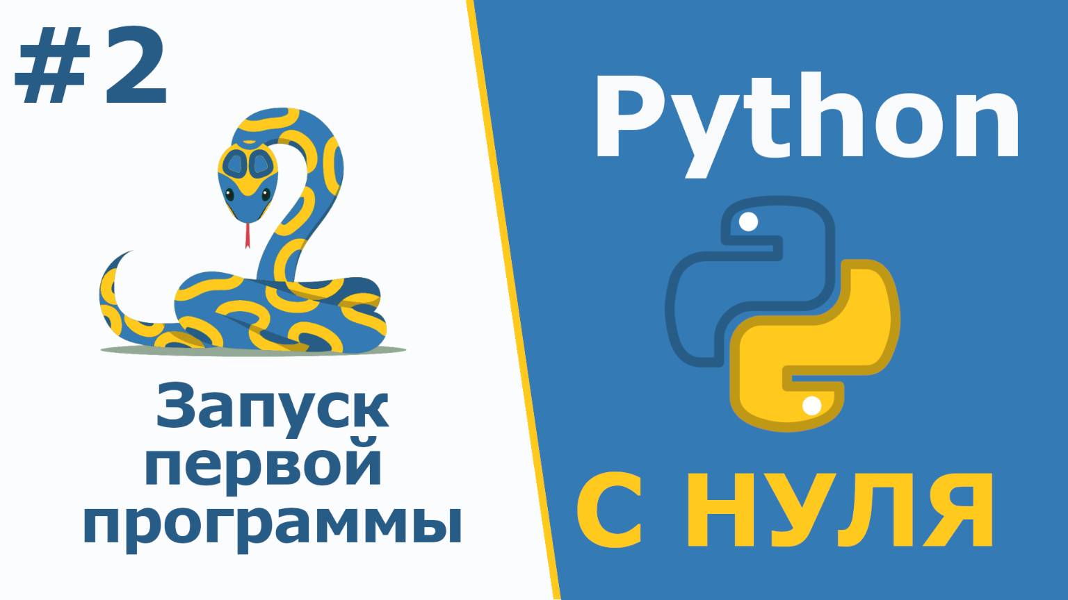 Python с Нуля | Как запустить программу на Python | Варианты запуска кода смотреть онлайн