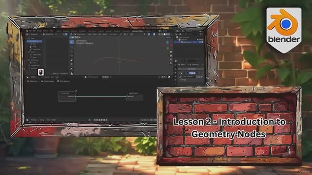 02. Introduction to Geometry Nodes смотреть онлайн