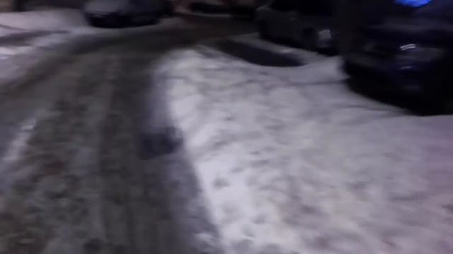 Всё тот же снег, всё тот же дождь и плюс больной кот.#мойрайонНевский.