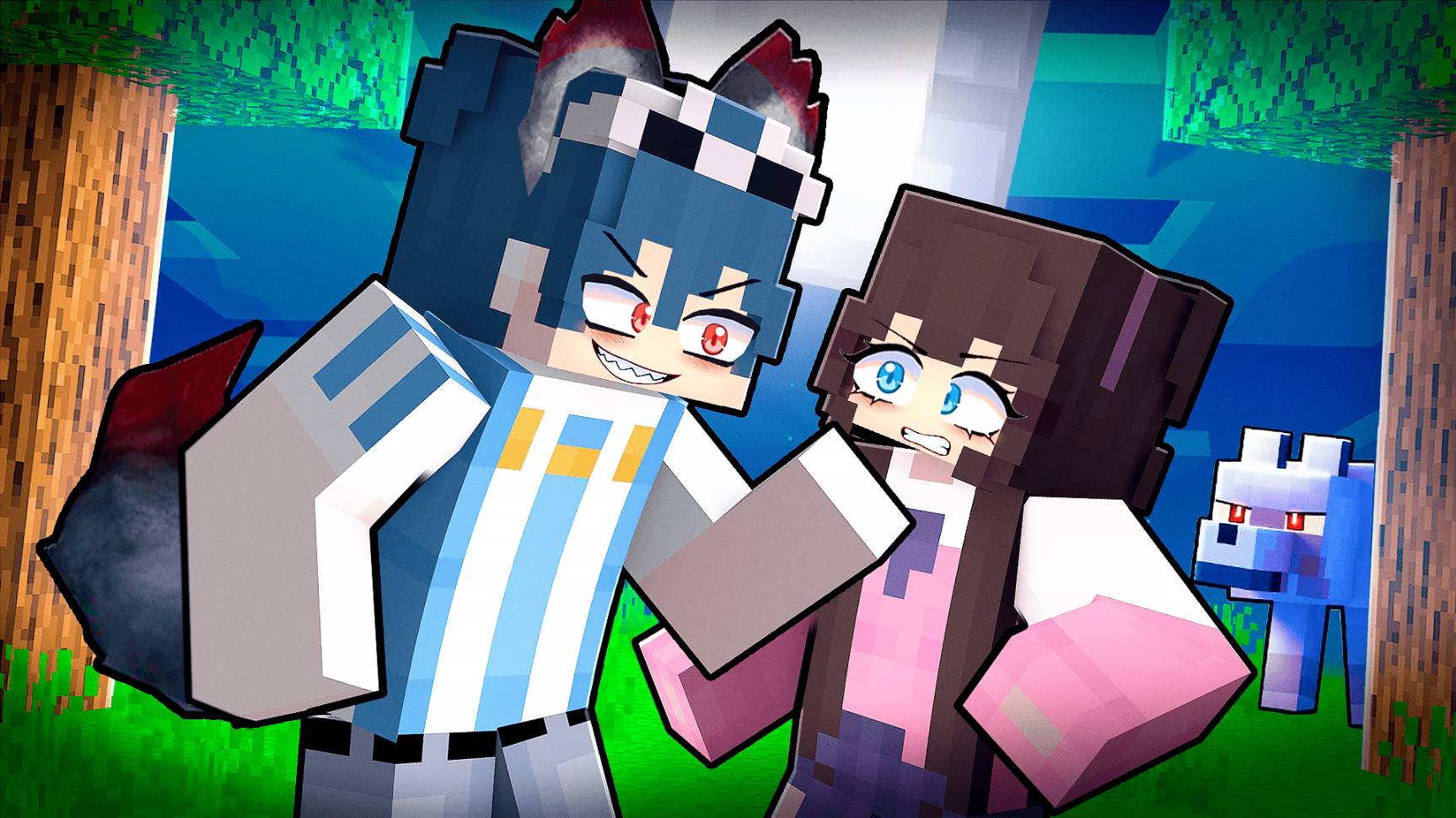 Майнкрафт но Оборотень Похитил Девушку! [2] смотреть онлайн