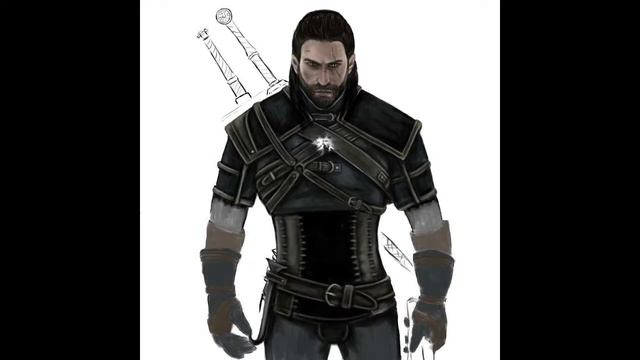 Геральт Ведьмак / Drawing / Art by dariaAnadin смотреть онлайн