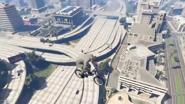 GTA 5 мод BMX Опасные трюки смотреть онлайн