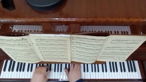 Прелюдия до-минор (с-moll). И.С. Бах.