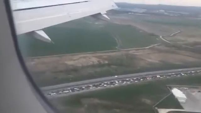 Посадка самолета Airbus A319 в аэропорту Пулково смотреть онлайн