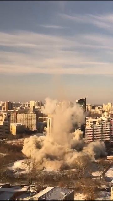 2018.03.24 Снос телебашни в Екатеринбурге