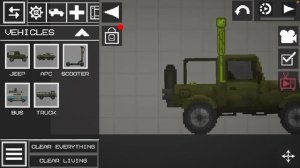 Как посадить манекена в машину в игре Melon:Sandbox?