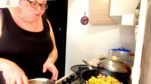 ОСТАЛИСЬ МАКАРОНЫ⁉️ПРИГОТОВЬ ЭТО😉/Внучка сказала,что ,очень ВКУСНО👍/Готовим еду вместе