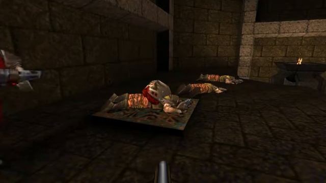 Quake - Летающая проклинающая голова (прикол) смотреть онлайн