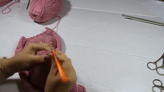 Вязание джемпера с бабочкой для девочки. 2 часть. Knitting of a jumper with a butterfly for the gir смотреть онлайн
