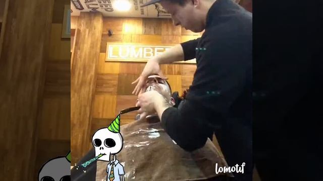 Стрижка бороды в Lumberjack Barberhouse