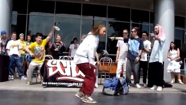 Девушка классно танцует хип хоп Настя Гончаренко смотреть онлайн