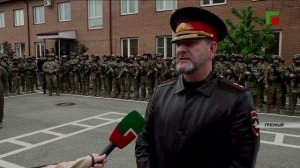 Сводный отряд «АХМАТ» МВД по ЧР сменит своих боевых товарищей в зоне проведения СВО