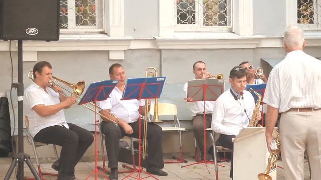 эстрадный оркестр CITY BAND концерт на Почтовой 26.08.2016 смотреть онлайн