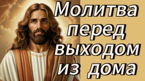 Молитва перед выходом из дома.