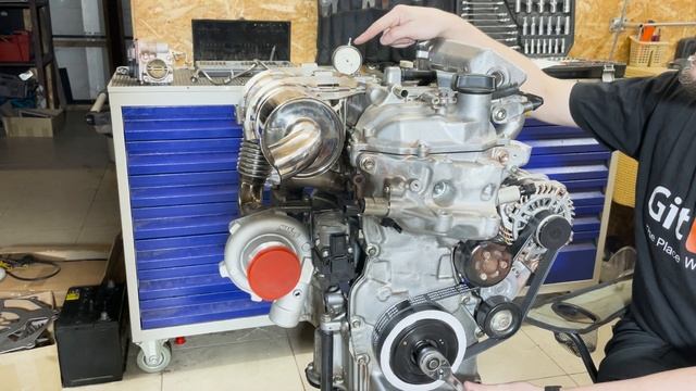 Запуск двигателя GDI на блоке управления с открытым исх смотреть онлайн