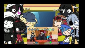 Реакция фнф на их песни + Жизнь фнф (есть шип Аготи х Таби)